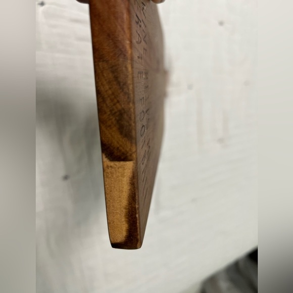 “Wine helps me tolerate football” charcuterie cutting board - Picture 6 of 10